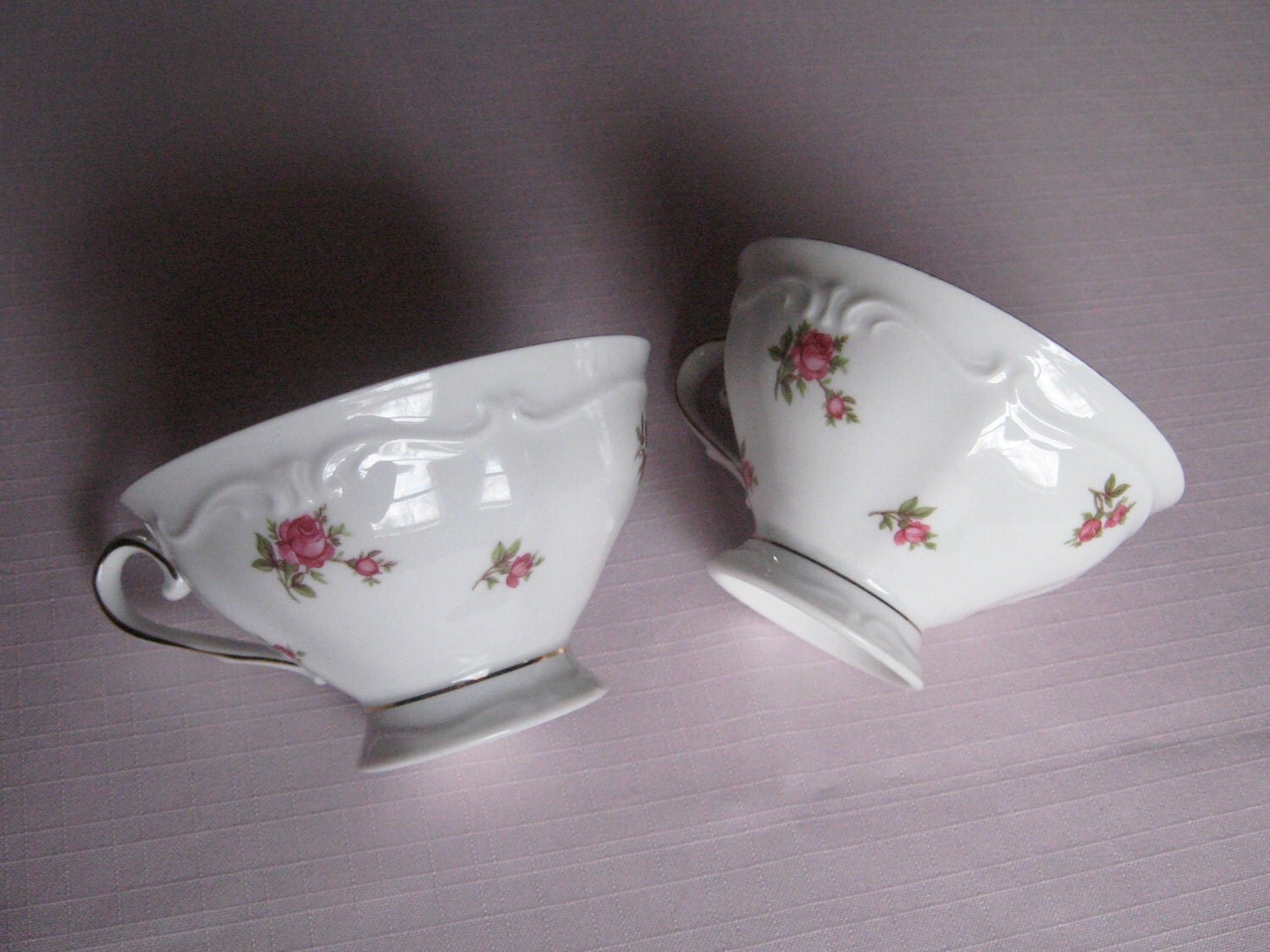 RESERVED FOR ANNIE Bavaria West Germany Porcelain Teacups