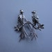 SALE 50% OFF - Vintage Lovebirds Brooch