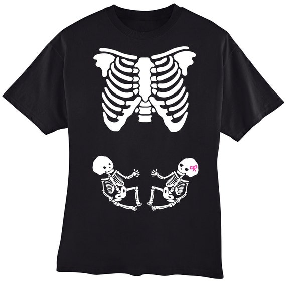 skeleton chest hoodie