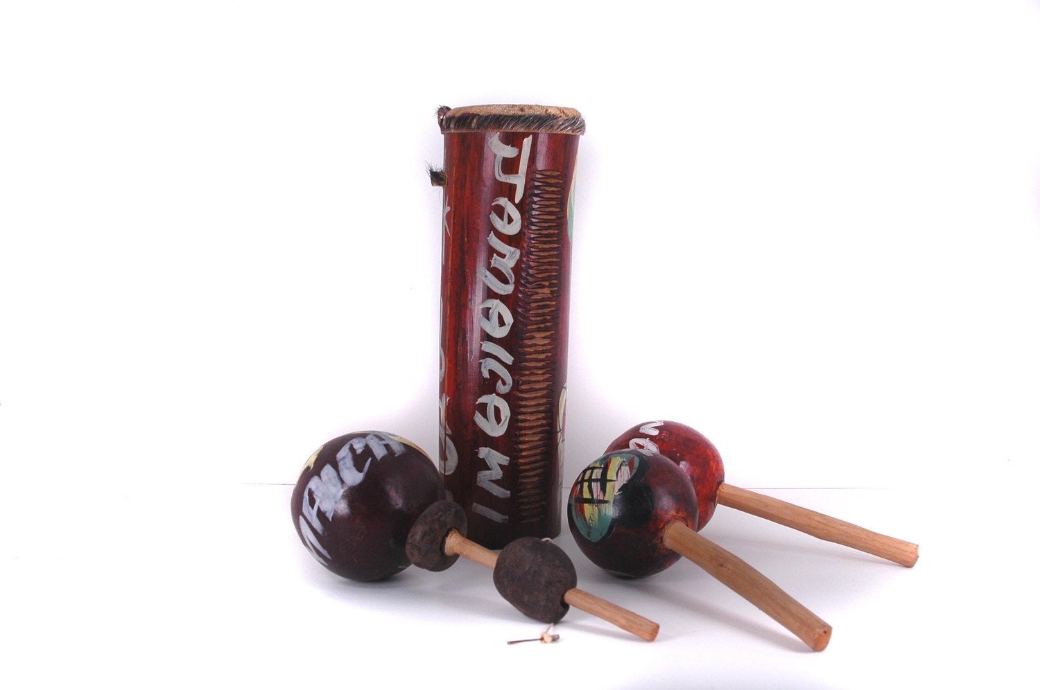 Jamaican Maracas and Drum