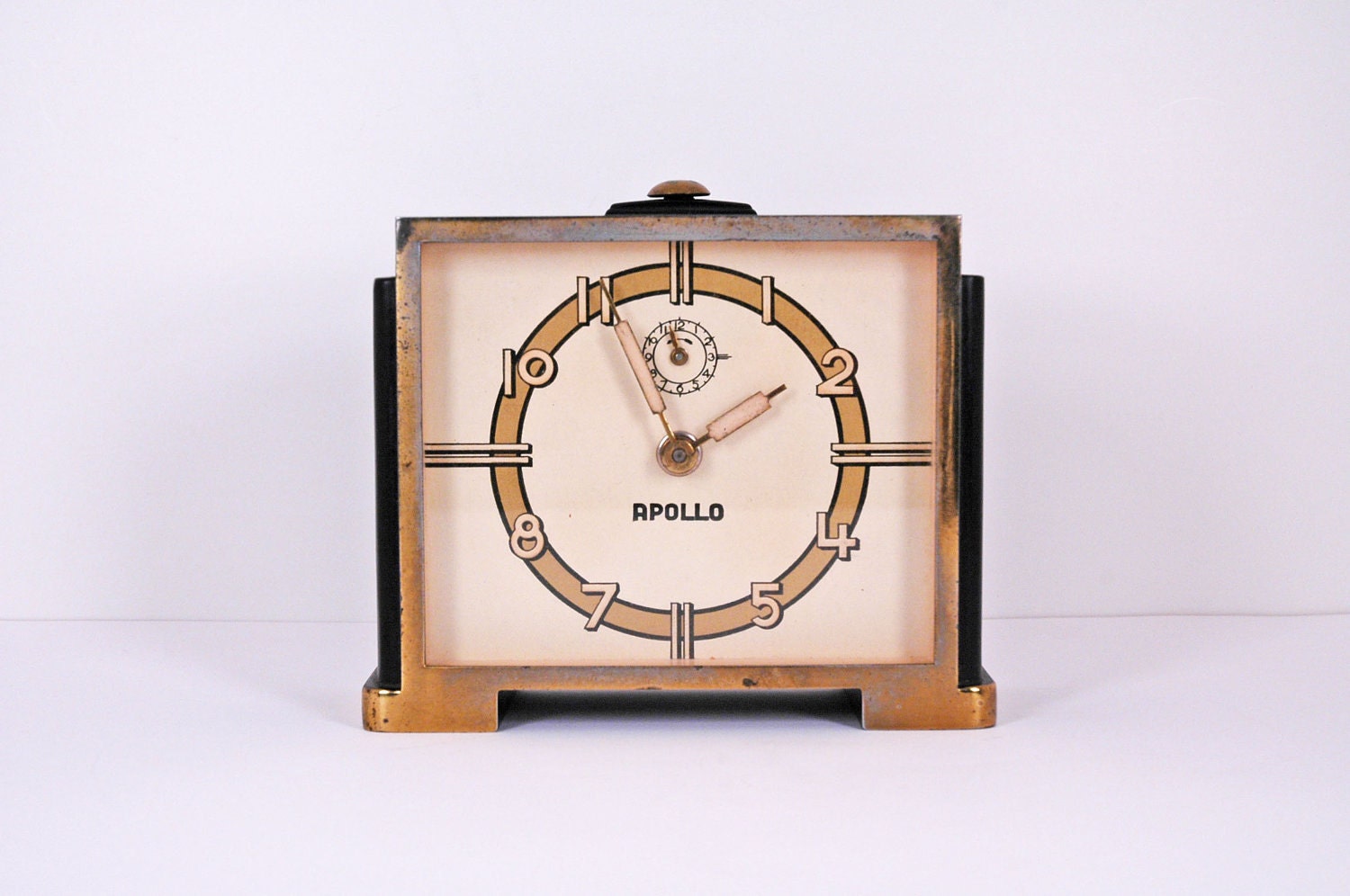 Lux Alarm Clock Apollo Art Deco Style