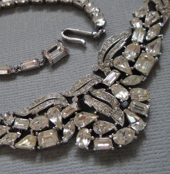 Vintage Trifari Necklace Sparkling by AlexiBlackwellBridal on Etsy