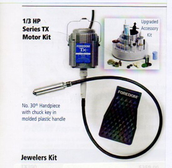 Foredom TX 300 Motor Jeweler's Kit