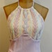 Early 70s Lavender Halter Maxi
