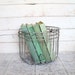 Reserved for Nicole Pastel Green Books Instant Library Collection Decorative Books Photography Props Shades of Sea Glass