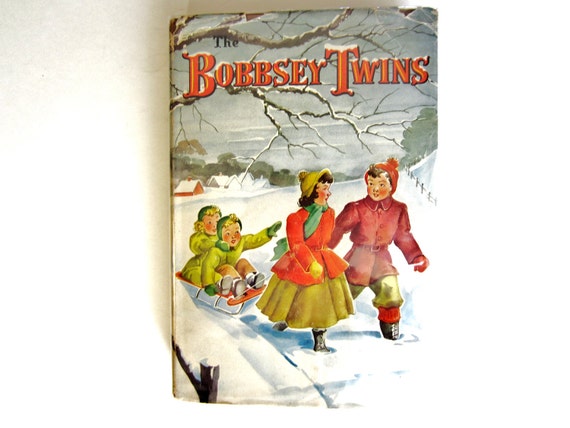 The Bobbsey Twins a Vintage Children's Book by lizandjaybooksnmore