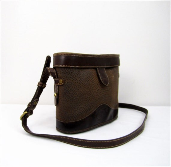 Ghurka Audubon pebble leather sling bag // Marley Hodgson