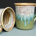 Pottery Mug Ceramic Coffee Mug Drip Layered