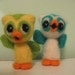 Needle felted Owl