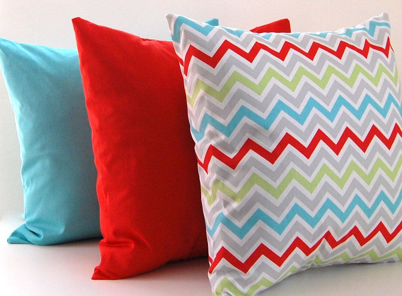 Chevron Pillows Decorative Throw Pillow Covers Missoni Style