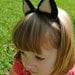 Black & Tan Cat Plush Ears