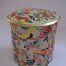 Vintage Floral Butterfly Tin - Made in England