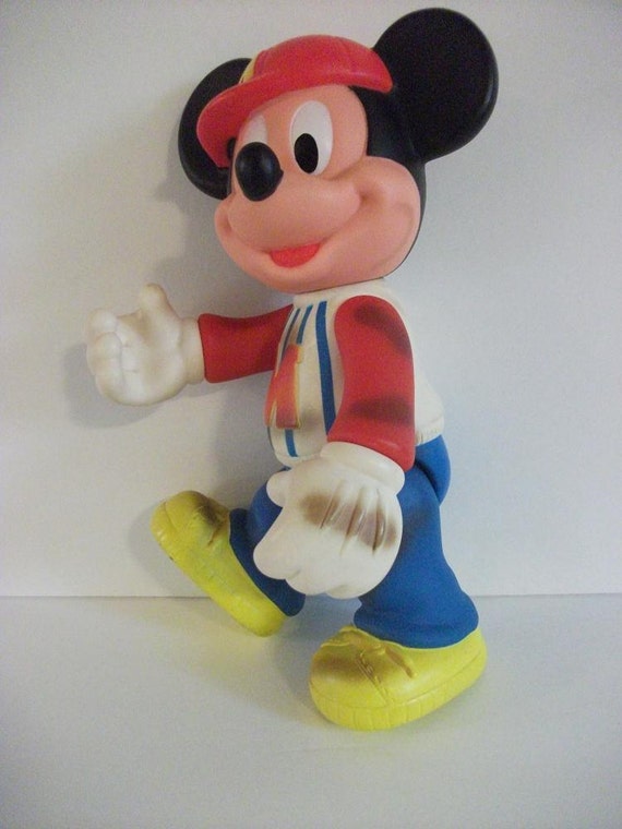 rubber mickey mouse doll