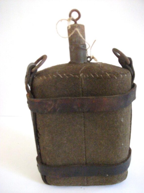 Antique Canteen Water Bottle