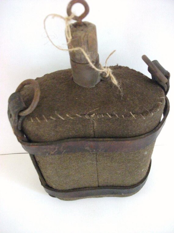 Antique Canteen Water Bottle