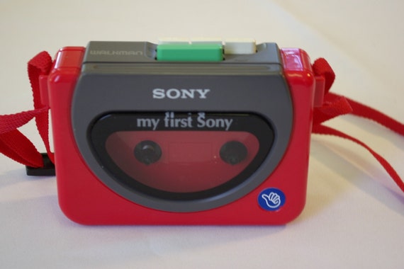 Vintage My First Sony Walkman Wm 3000 By Sararosy On Etsy