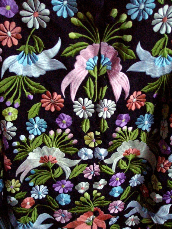 Embroidered Flowers Jacket