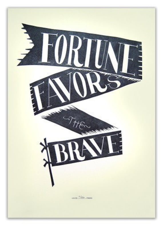 fortune favors the brave latin translation