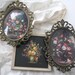 3 vintage botanical framed prints