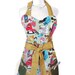 Clearance Sale Geisha Girl Retro Apron - Vintage Inspired Asian Print - Reversible Apron for Women