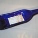 Cobalt Blue Wine Bottle Bowl