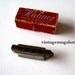 Mini HOHNER HARMONICA Vintage TOY Very Old Works Great 1 1/2 inches German