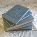 vintage book collection blue book group of 5 weddings beach gothic photo props home decor pottery barn style