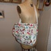 Vintage 90's Nicole Miller Fun Graphic print Shoes Lipstick Mascara Poker Messenger Book Bag CUTE