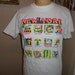 Vintage 90's NEW YORK Memories 50/50 Screen Stars Neon Tourist Souvenier T Shirt L