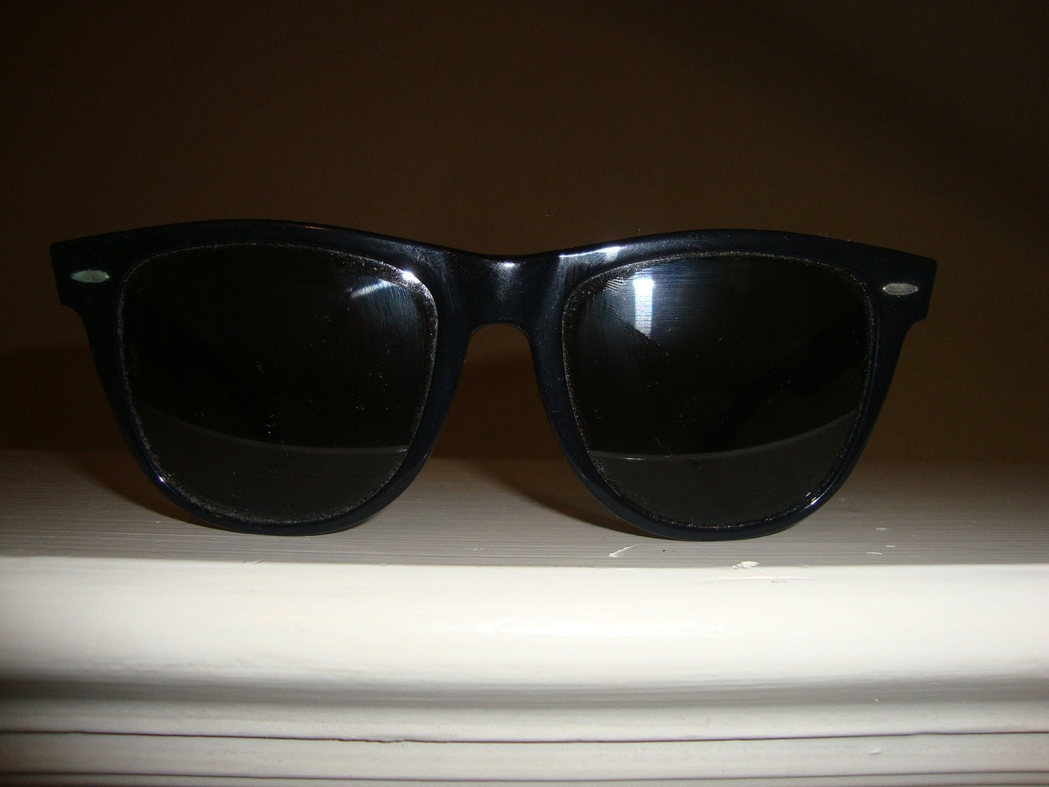 Original 80's vtg Ray-Ban Wayfarer II BL sunglasses RayBan