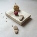 Elf's Door mat set, miniature home decor, native art
