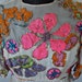 Malcolm Starr 60's Babydoll Cocktail Flower Power Organza Psychedelic Neon Dress-AS IS