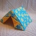 RESERVED for SkinnyPigs Bees & Blooms Tent for Guinea Pig Hedgehog Rat Small Animals