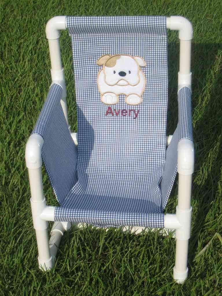 Pattern for Children's PVC Pipe Chair by GettinPersonal on Etsy