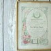 SALE - 1900 swedish birth announcement