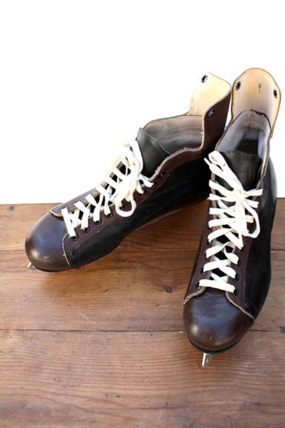 mens leather ice skates