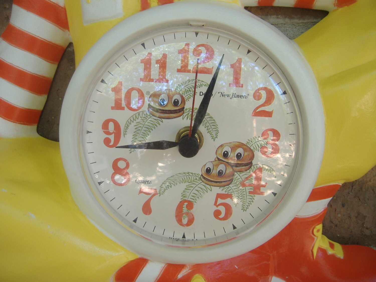 Ronald McDonald Wall Clock 1981