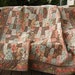 Shabby Chic Twin Coverlet or Large Lap Quilt