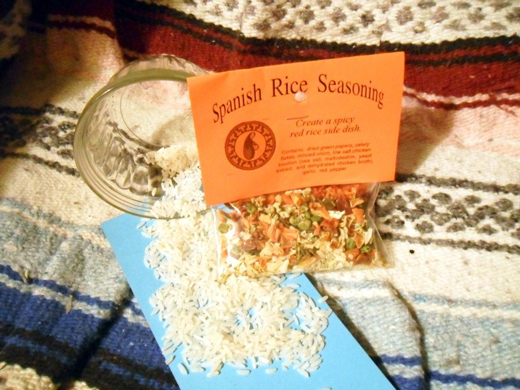 Spanish Rice Seasoning Mix Hand-blended salt-free dry Herb