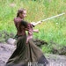 50 PERCENT OFF SALE Forest Maiden Dress and Vest Costume Size 10