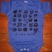Cats Royal Blue Onesie