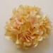 Peach Hydrangea - One Hydrangea Head in Shades Peach - Artificial Flowers