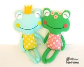 Frog Sewing Pattern PDF - Fairytale Prince