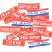 Vintage Mini Dennison Mail Labels - Set of 15, NOS