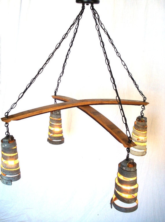 wine cellar chandelier