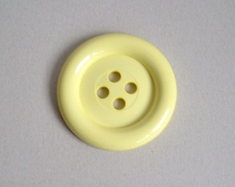 Sale Extra Large Button - Yellow was 3.00 now 1.00