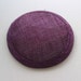 Sinamay Fascinator Base - Plum