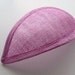 Teardrop Sinamay Fascinator Base - Crocus