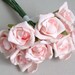 Bunch of 8 Foam Rose Buds - Pink