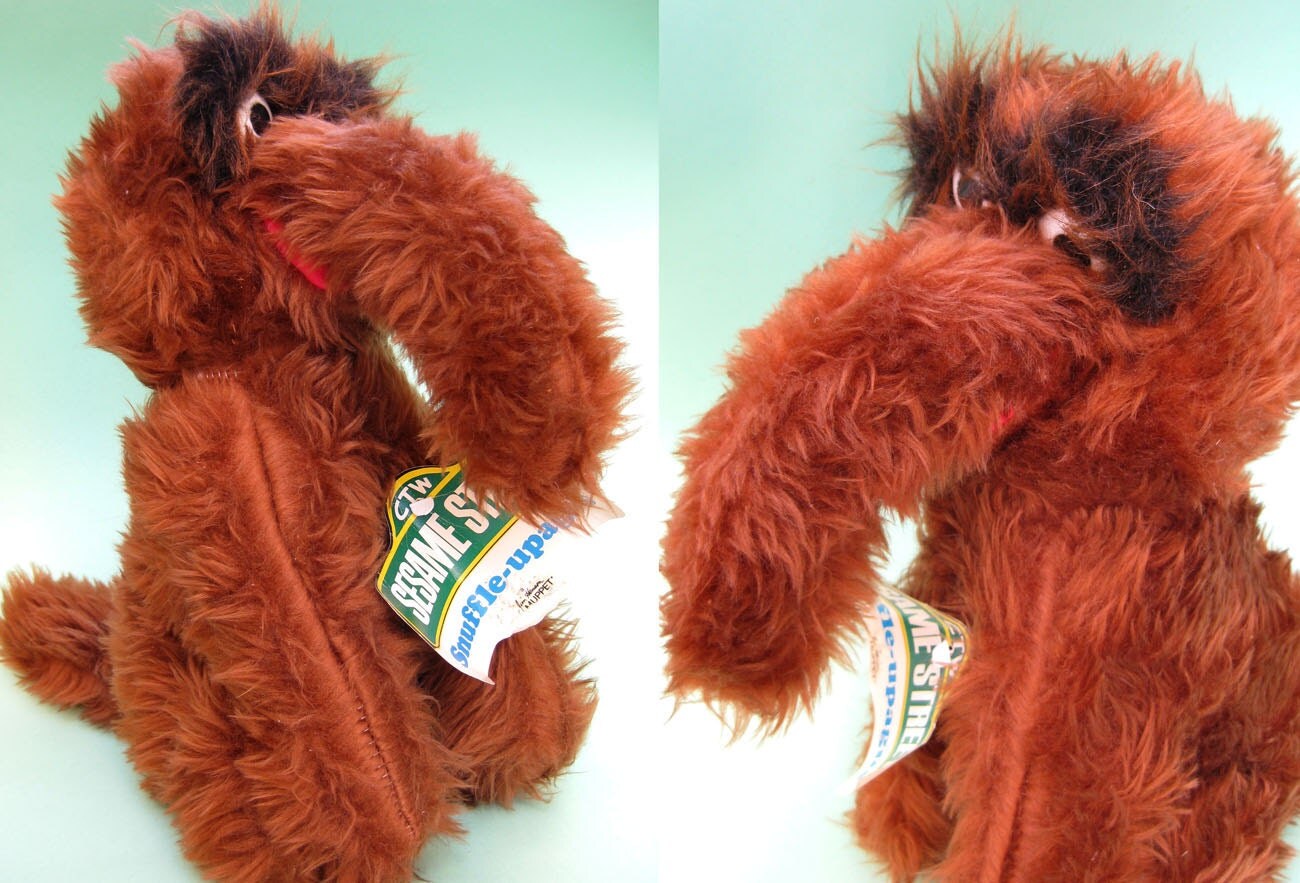 mr snuffleupagus toy